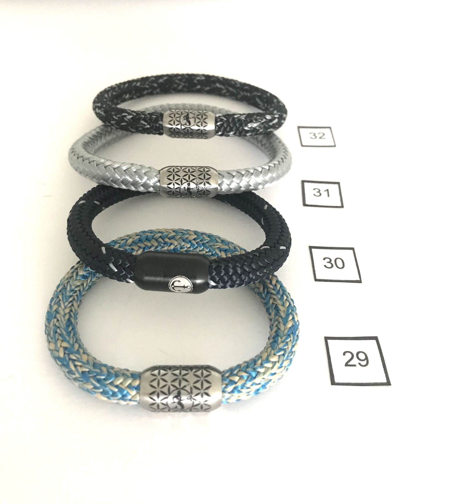 Bracelets . Leather And Rope . Clearance Collection