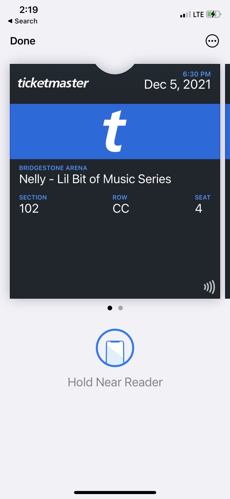 Nelly Concert Tickets @ Bridgestone!