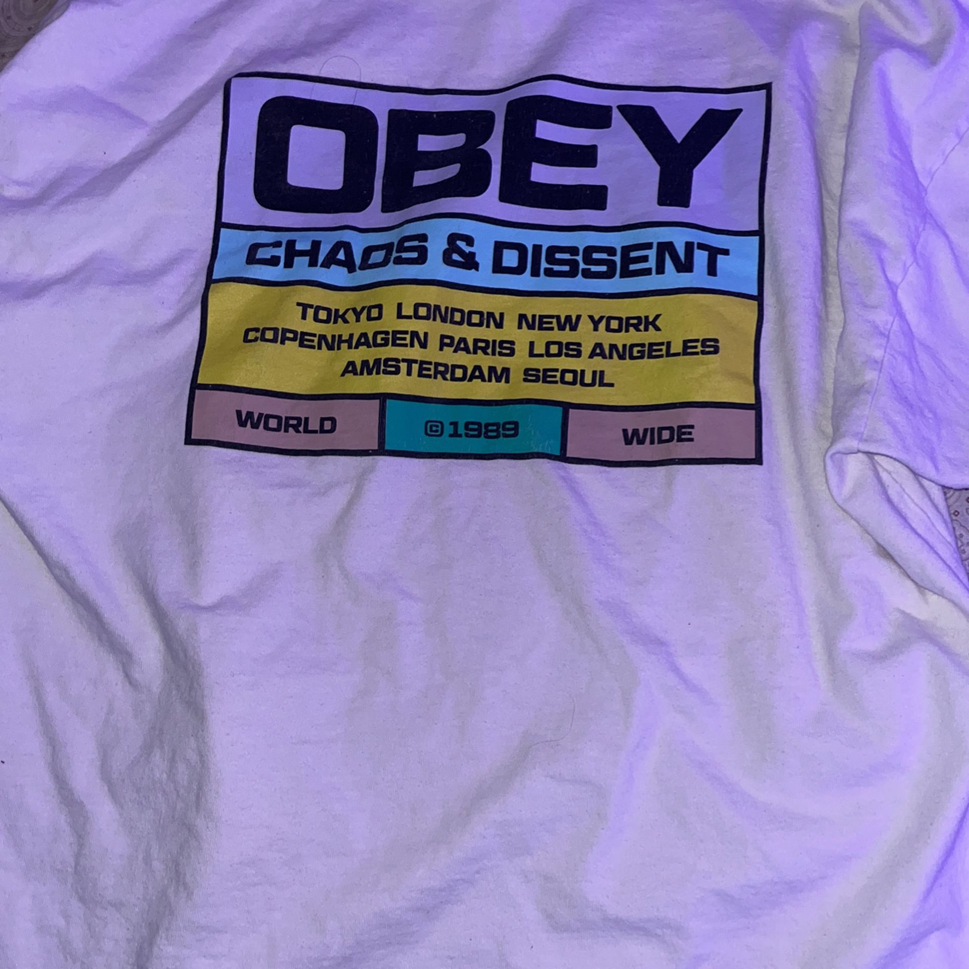 Obey Chaos and Dissent Tee
