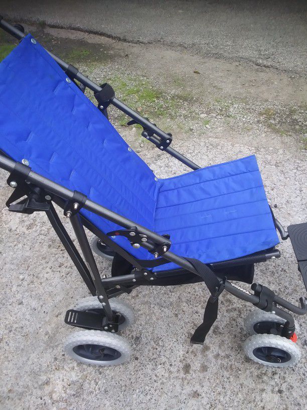Ottobock Eco Buggy Stroller Blue and black