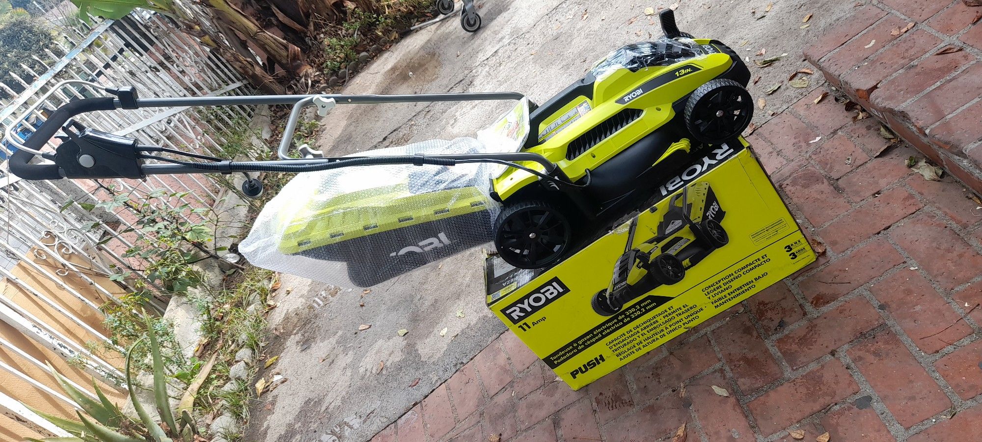 RYOBI 13 in. 11 Amp Corded Electric Walk Behind Push Mower