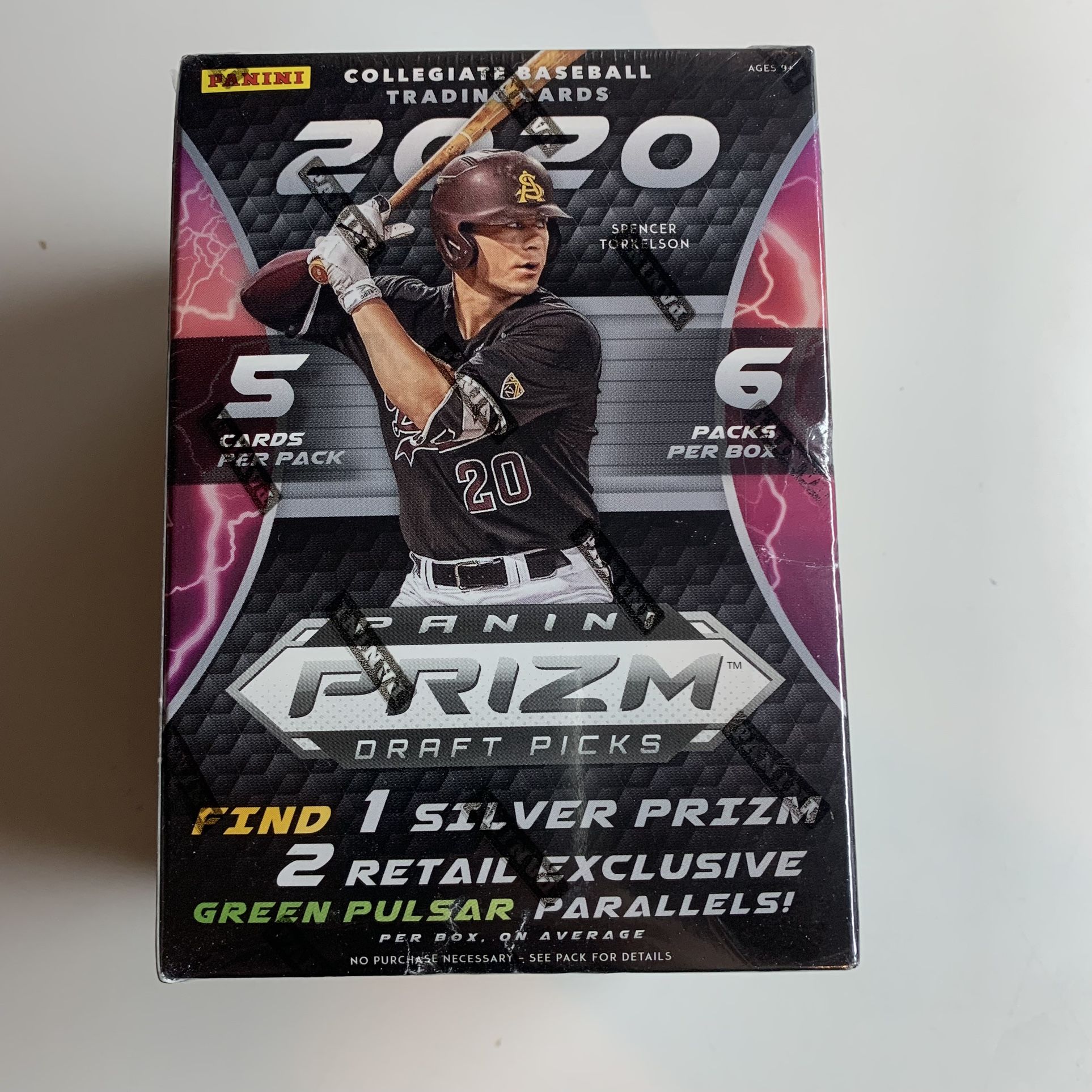2020 Panini Prizm Draft Picks Collegiate Baseball Blaster Box NEW IN HAND