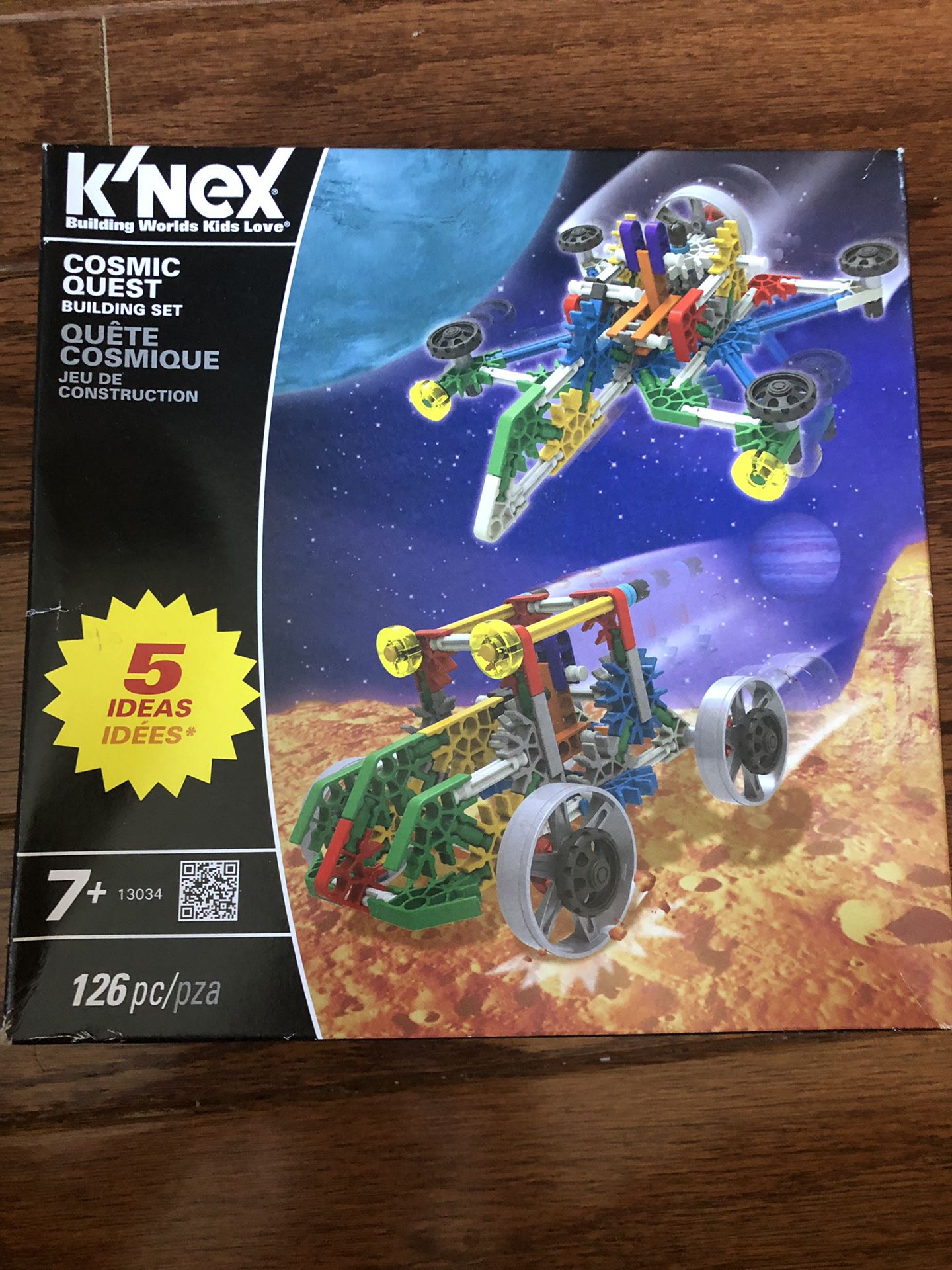 126 pièces K'Nex Cosmic Quest building set 