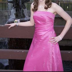 Pink Prom Dress Thumbnail