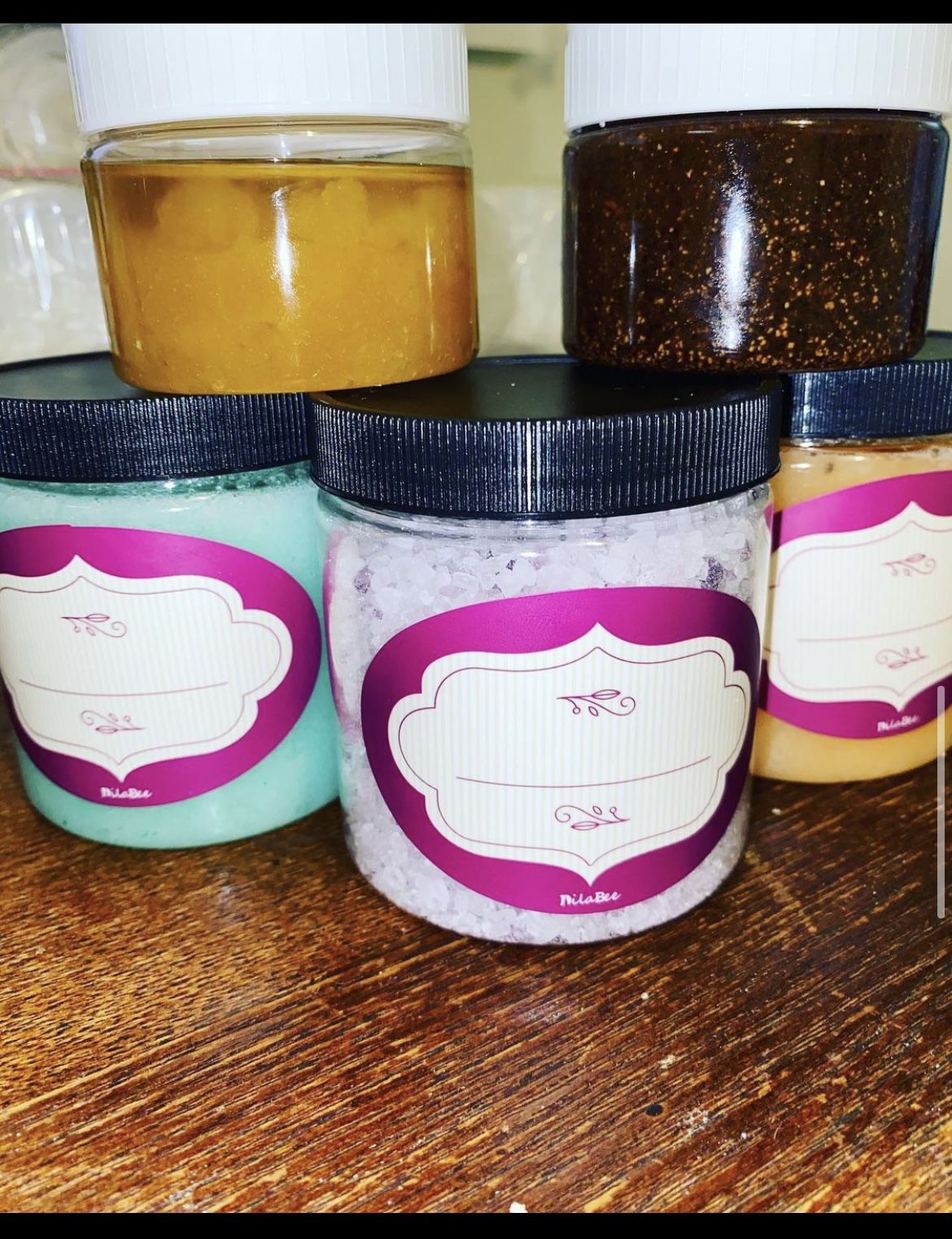Homemade Exfoliants, Moisturizers, Bath Salts,  And Lip Scrubs! Shipping Or Pick Up!