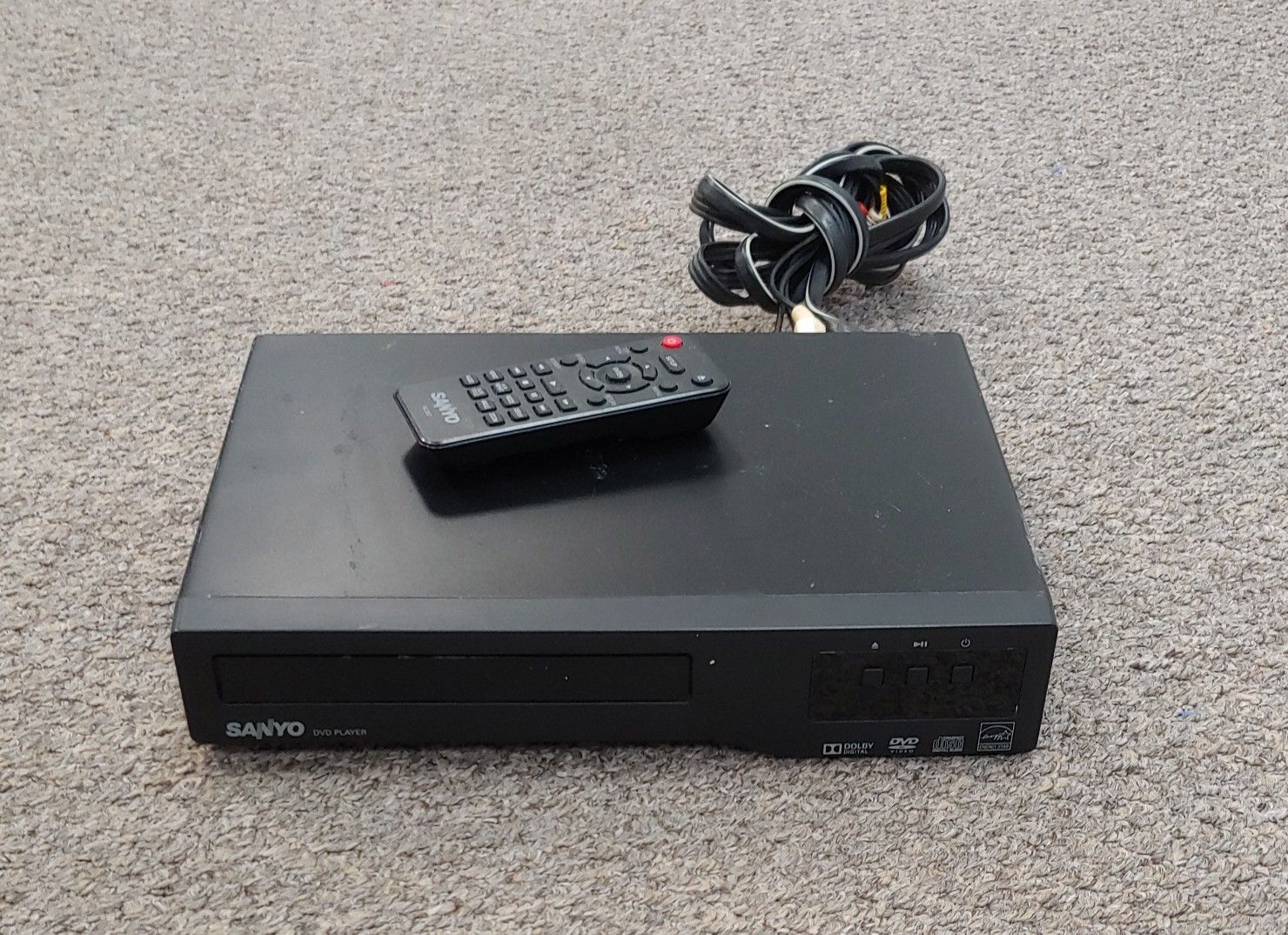 Sanyo DVD Player With Remote FWDP105F for Sale in Burlington, NC OfferUp