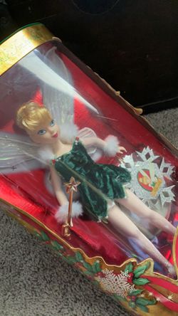 Mattel Holiday Sparkle Tinkerbell 1999 Barbie Doll  Thumbnail