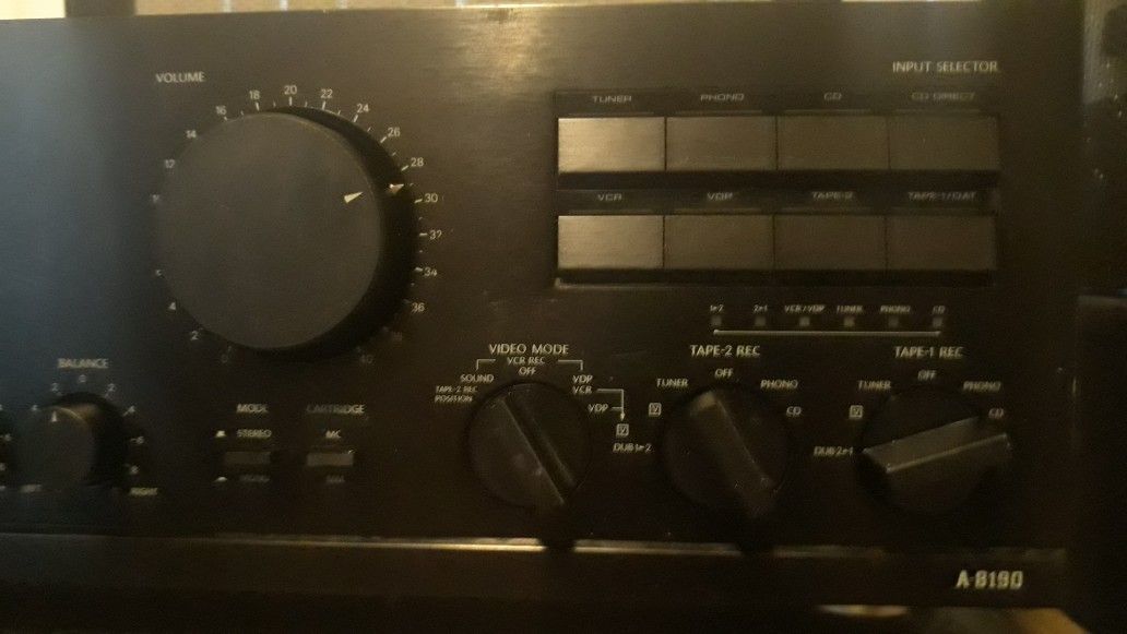 Integrated STEREO Amplifier- Onkyo VINTAGE
