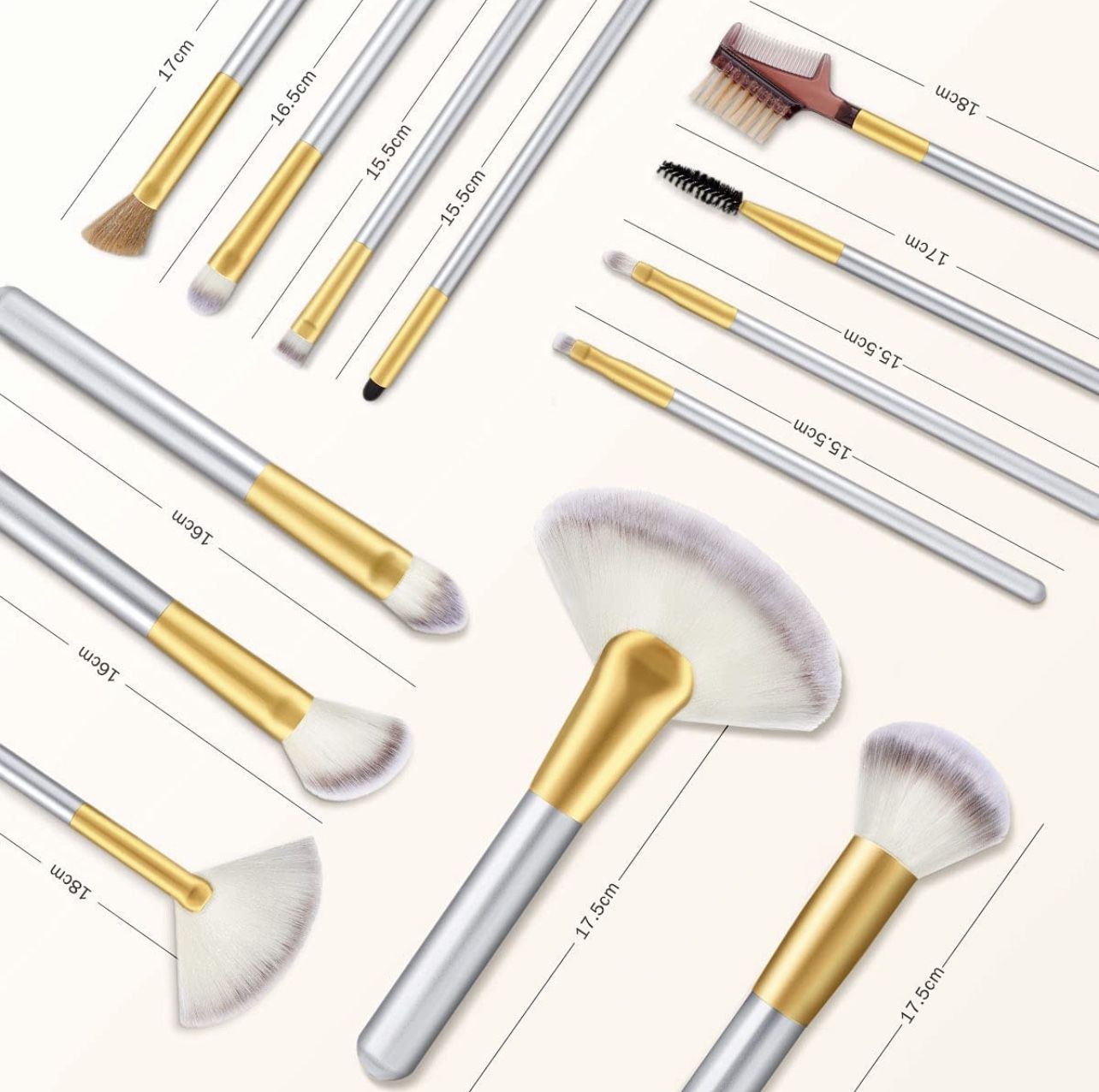 VANDER LIFE 24pcs Premium Cosmetic Makeup Brush Set