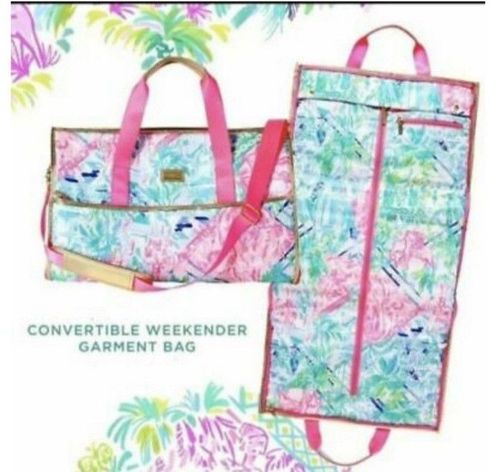 Lilly Pulitzer Weekender/garment Bag