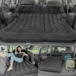 SUV Air Mattress Camping Bed Cushion Pillow - Inflatable W/Pump Toyota RAV4 Thumbnail