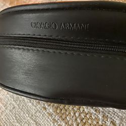 Giorgio Armani Black Glasses Case Thumbnail