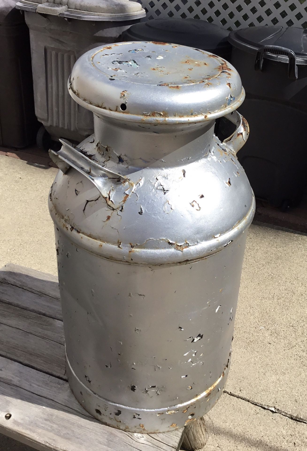5 Gallon Vintage Milk Container