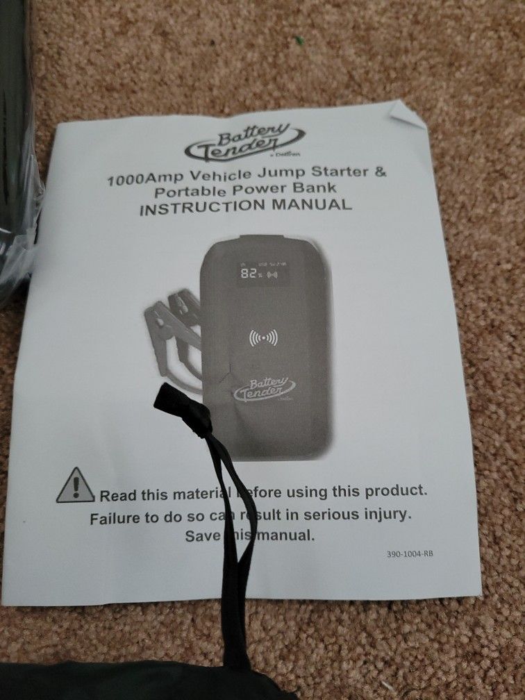 1000 Amp Jump Pac By Battery Tender
