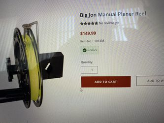 Big Jon Manual Planer Reel Thumbnail