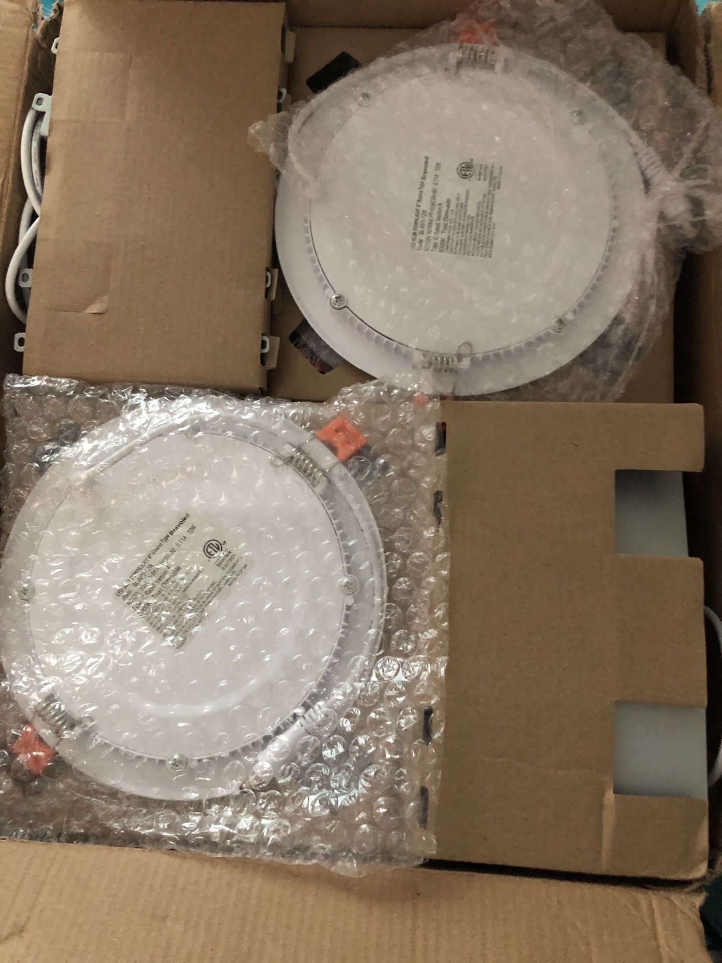 6inch 12 Pack Recessed Lighting (Canless)