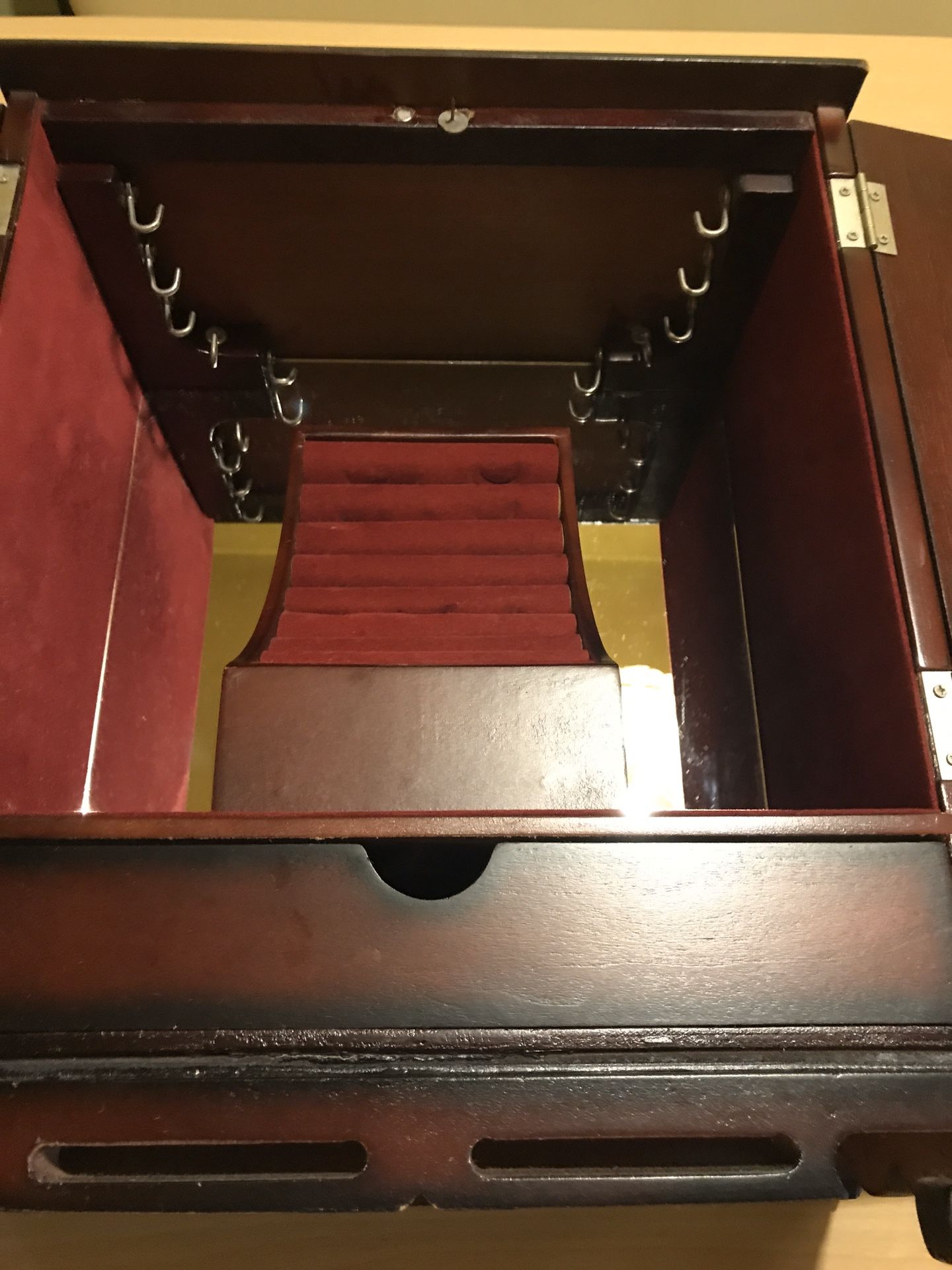JEWELRY BOX LARGE WOOD
