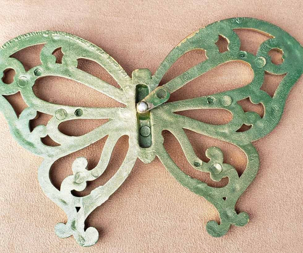 Gold Butterfly Wall Hanging