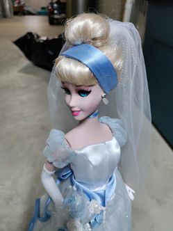 Porcelain Cinderella Wedding Doll Thumbnail