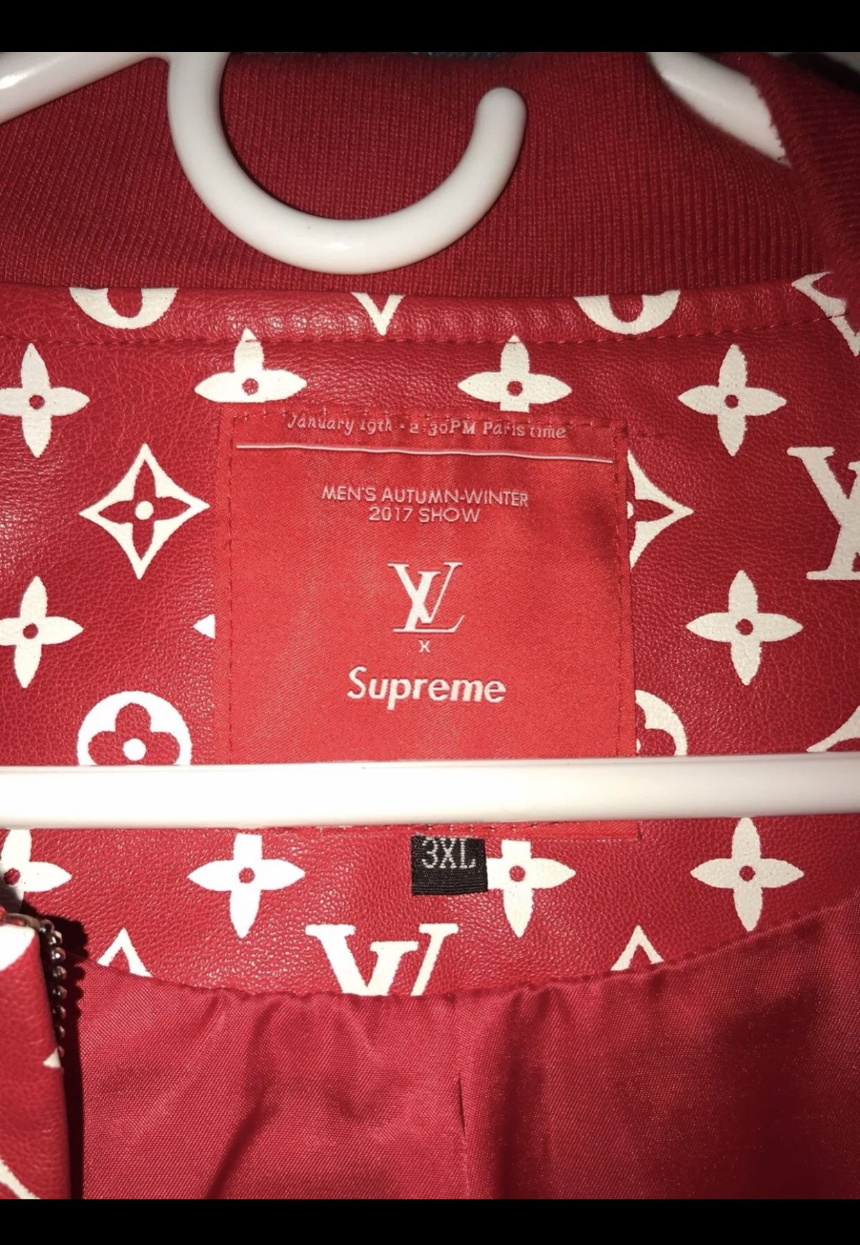 LOUIS V X SUPREME JACKET