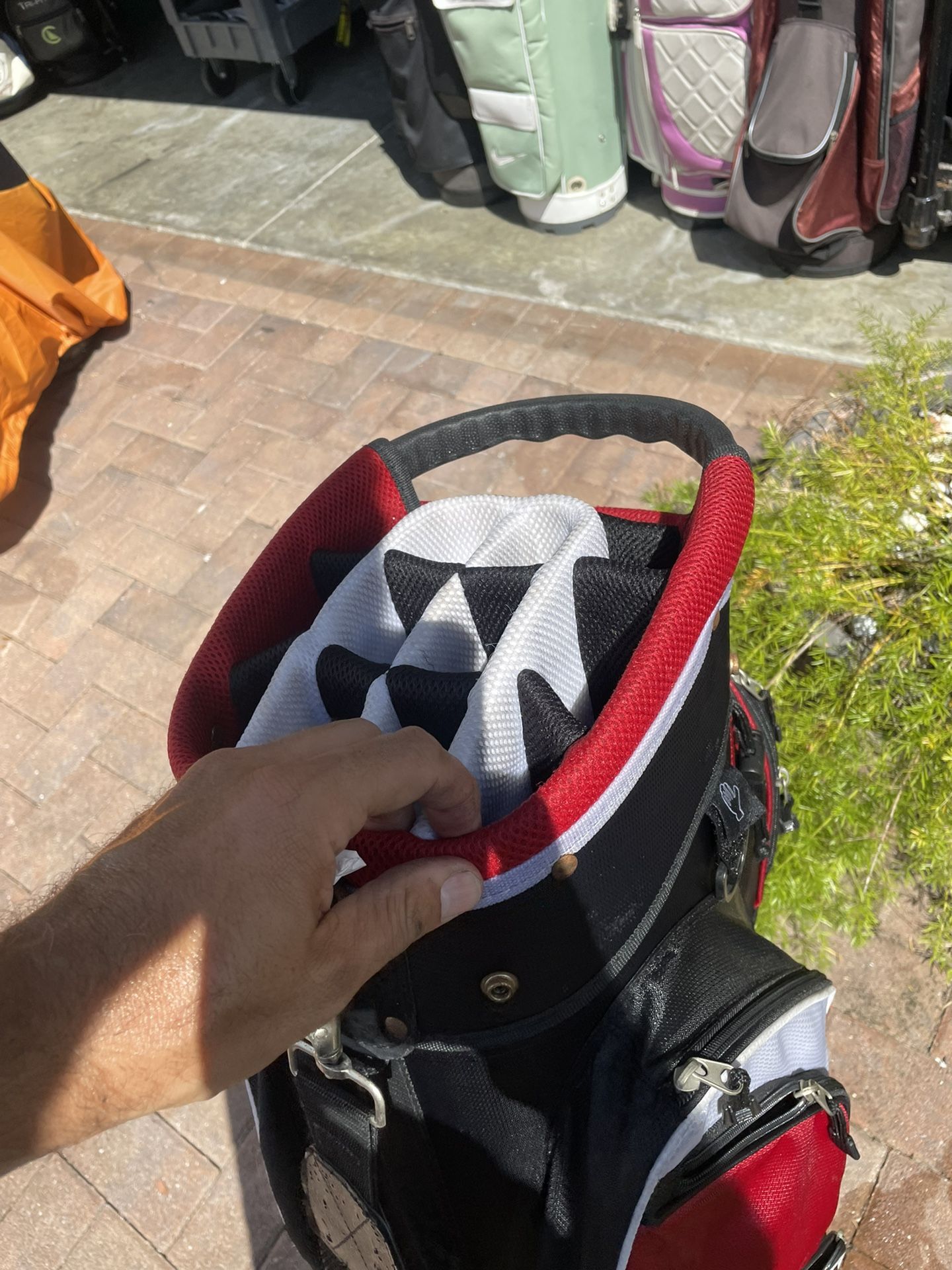 Golf cart bag Ray Cook with 14 dividers