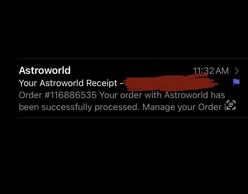 Astroworld Tickets