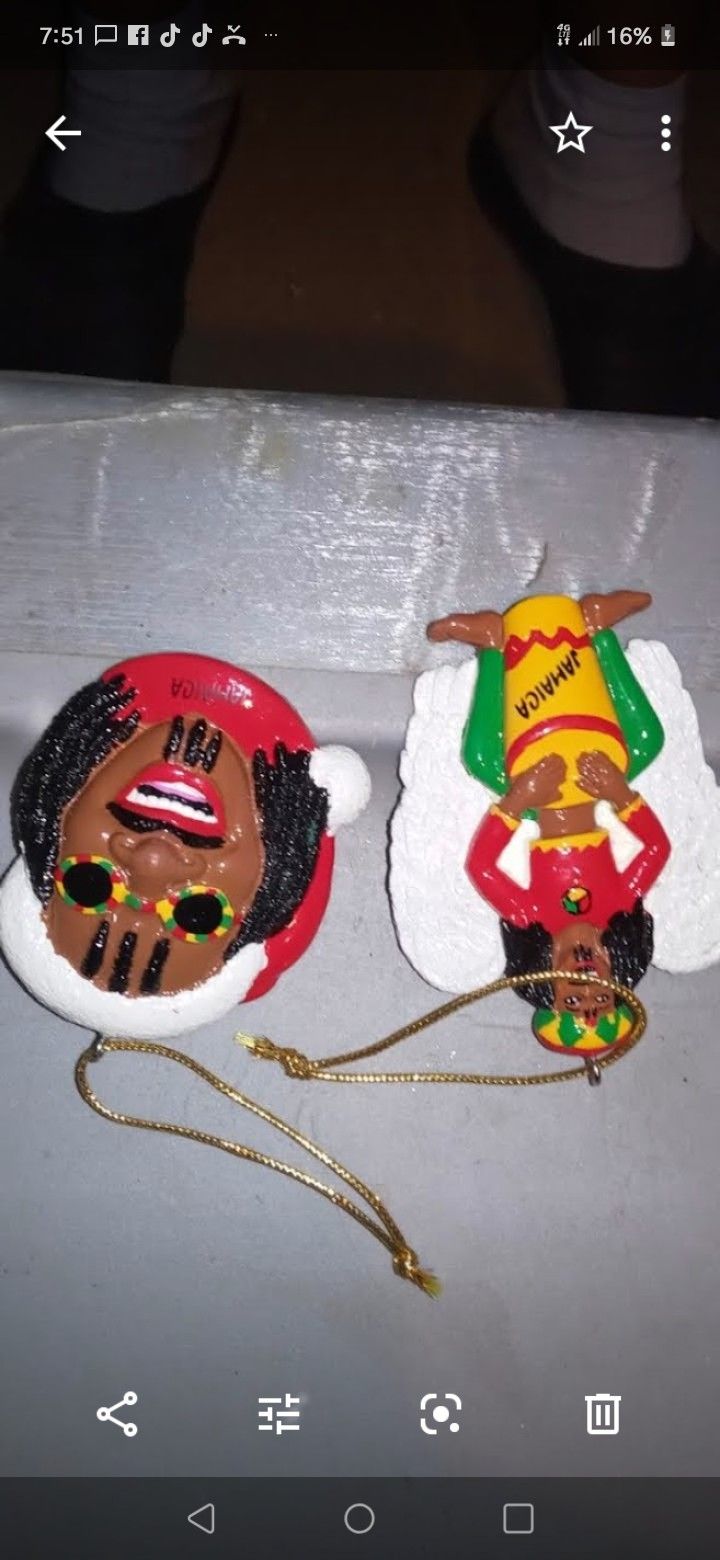 Assorted Christmas decorations
