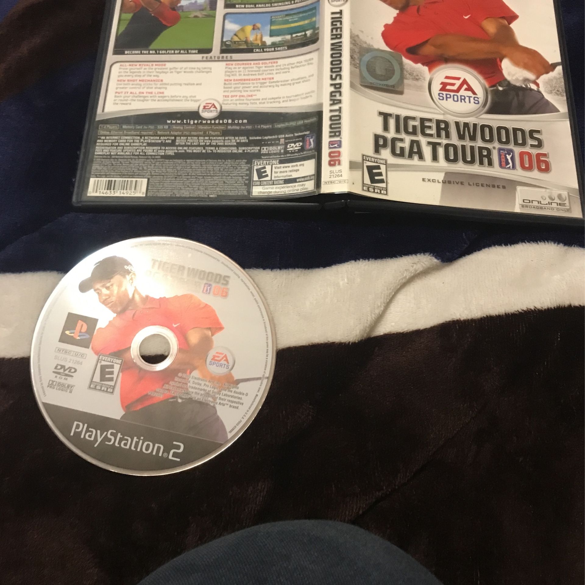 Tiger Woods PGA Tour06 PS2