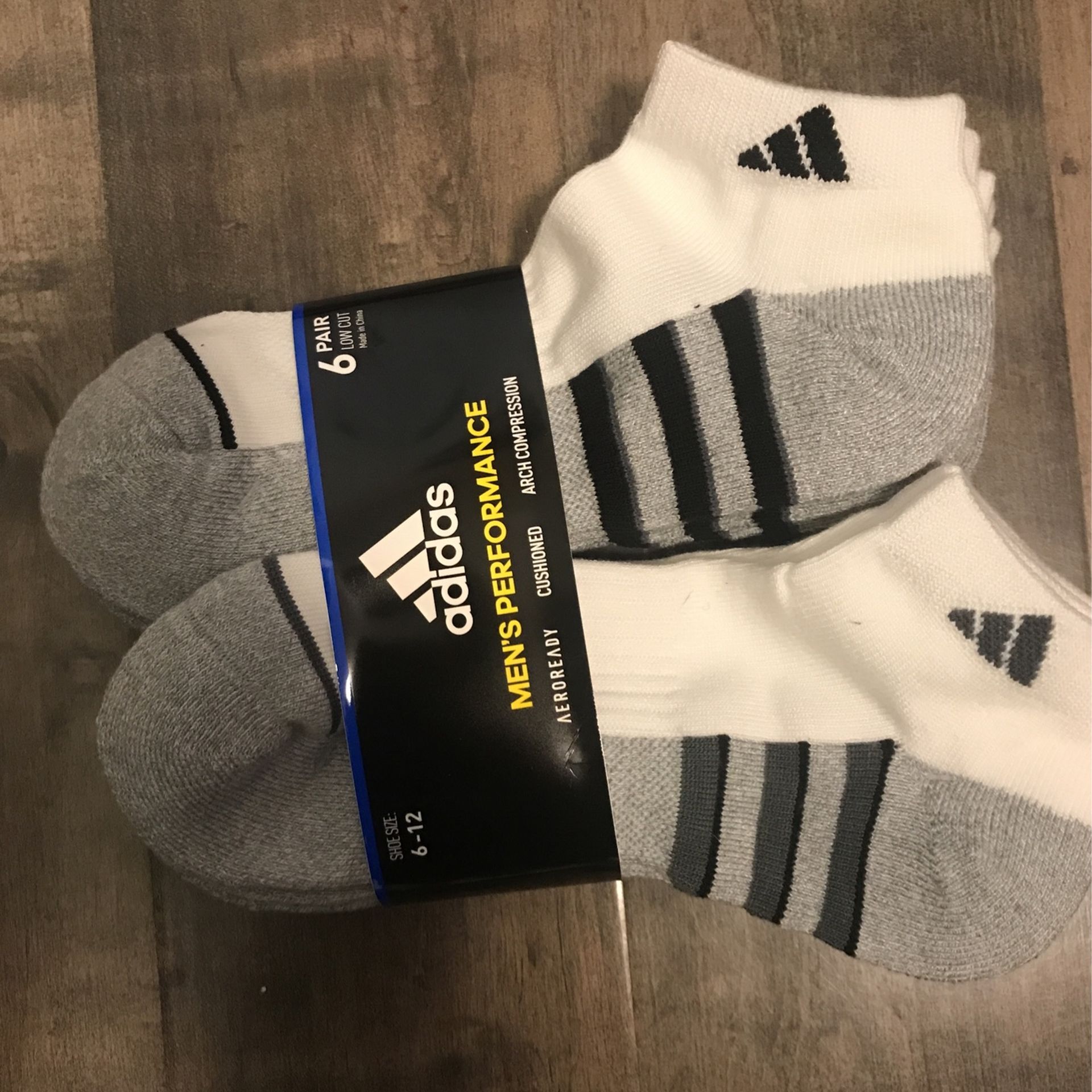 Men Adidas Performance 6 Pair