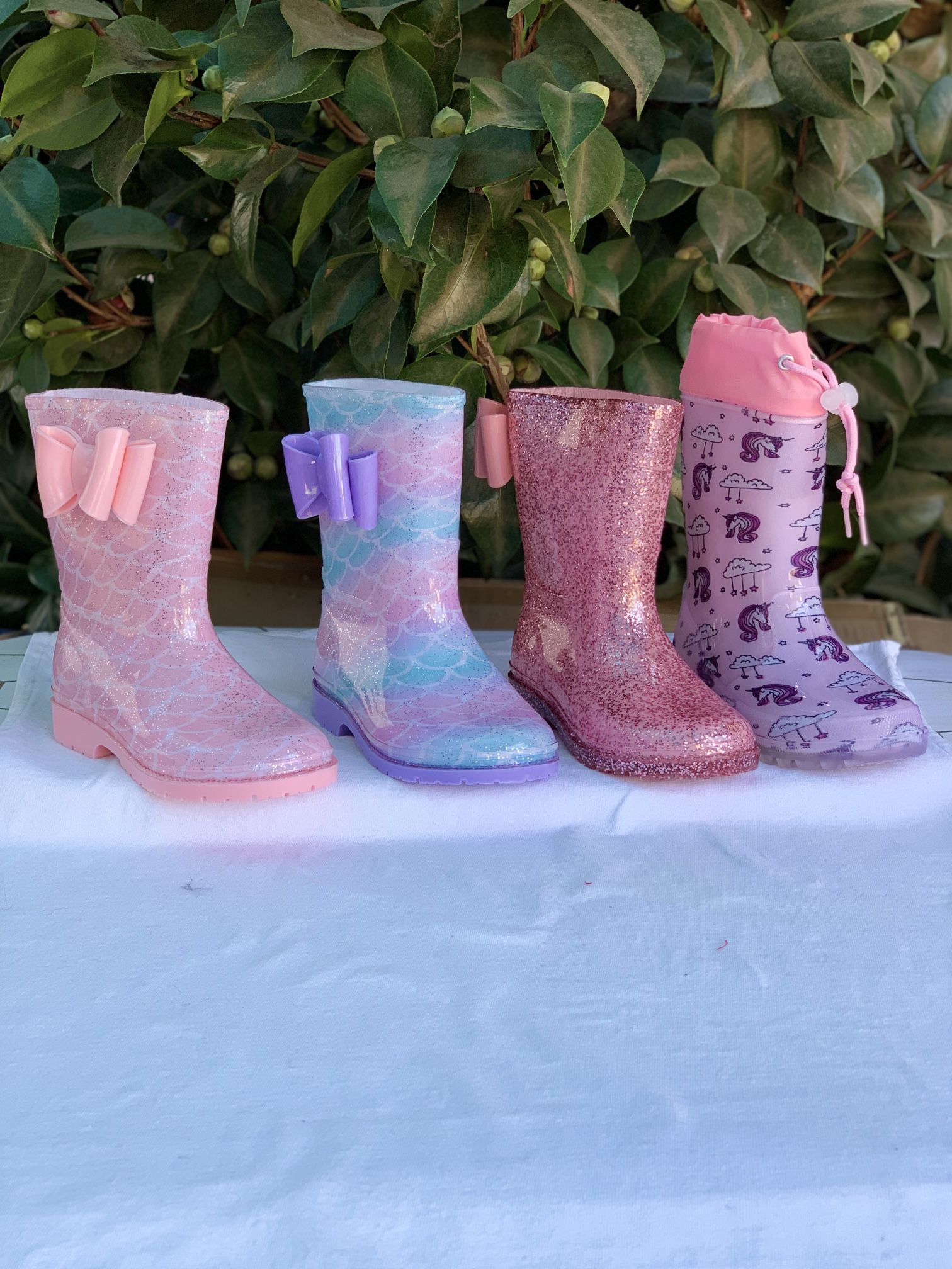 Rain Boots For Kids Sizes 11.12.13.1.2.3.4 $20 Each Pair