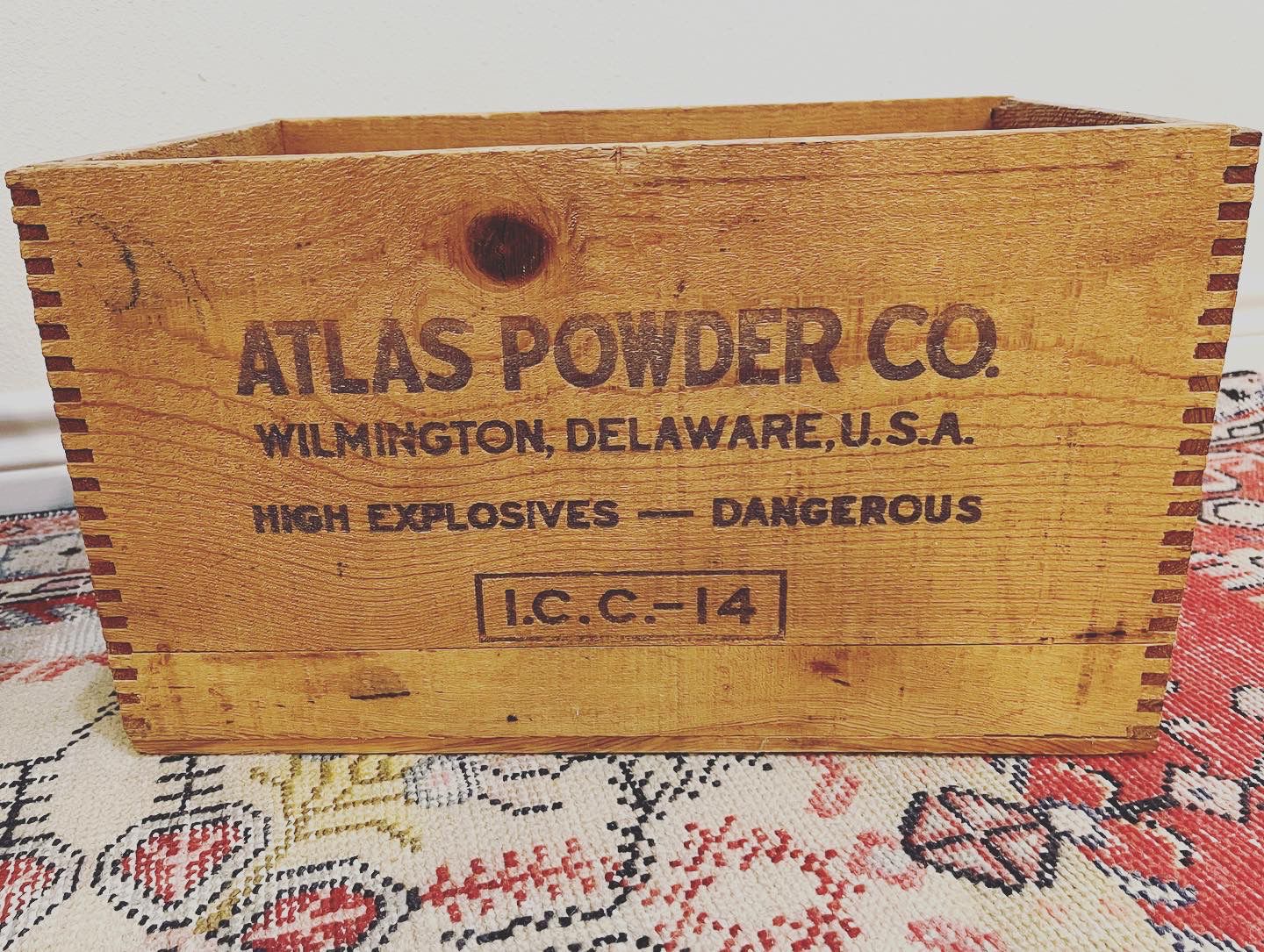 Antique Atlas Explosive Boxes 