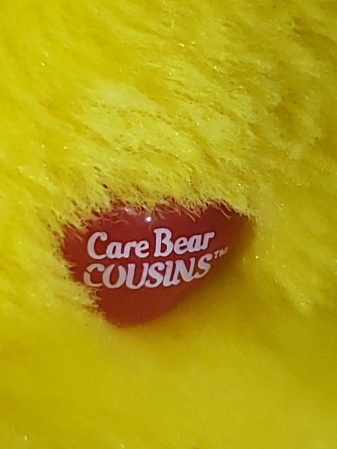 Care Bear Cousins Kids Yellow Playful Heart Monkey Plush Stuffed Animal Toys