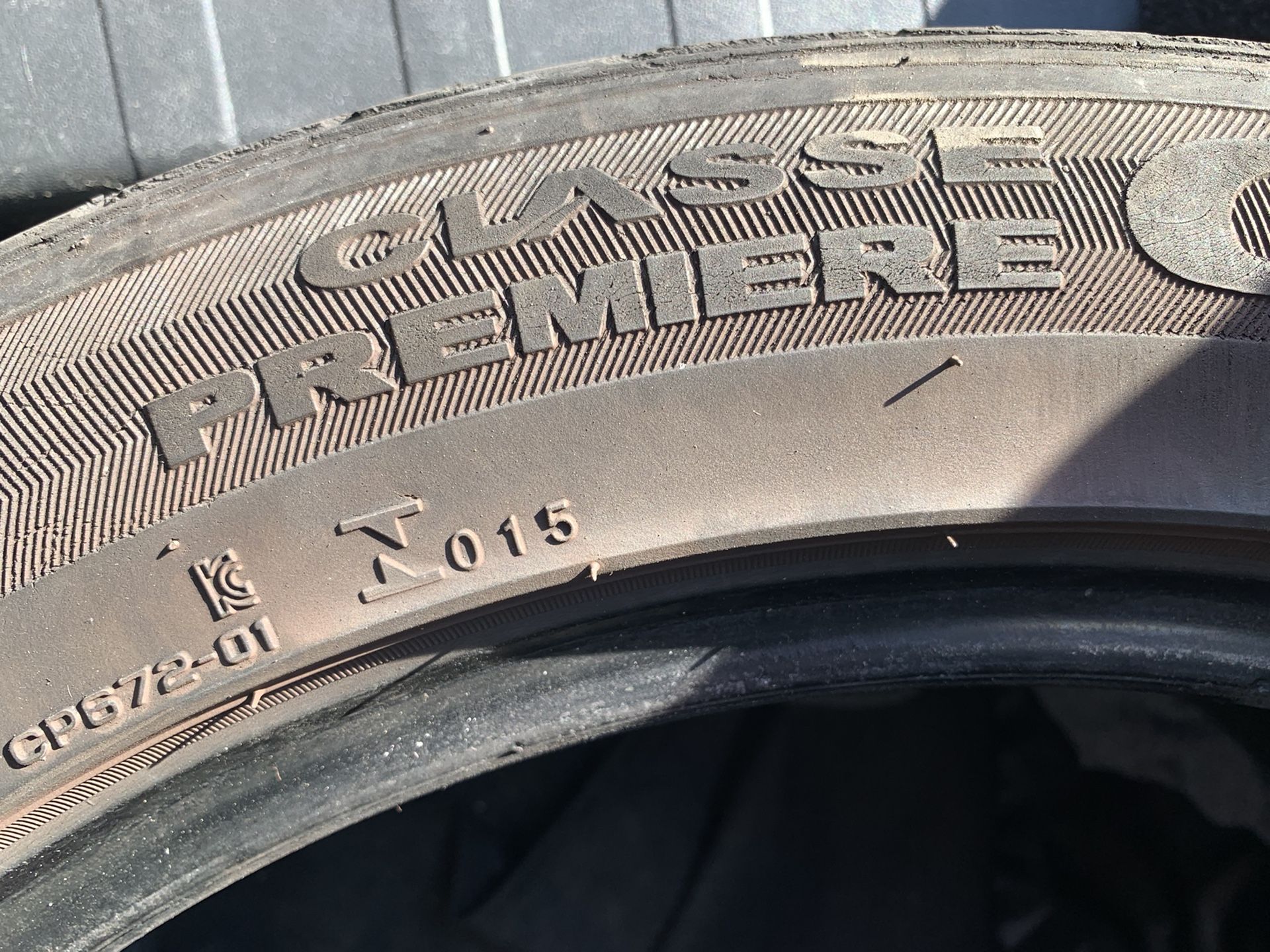 4 Used Subaru Tires