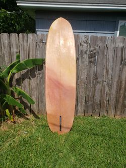 6'10" X 21" 2-1/2" Single Fin Surfboard Thumbnail