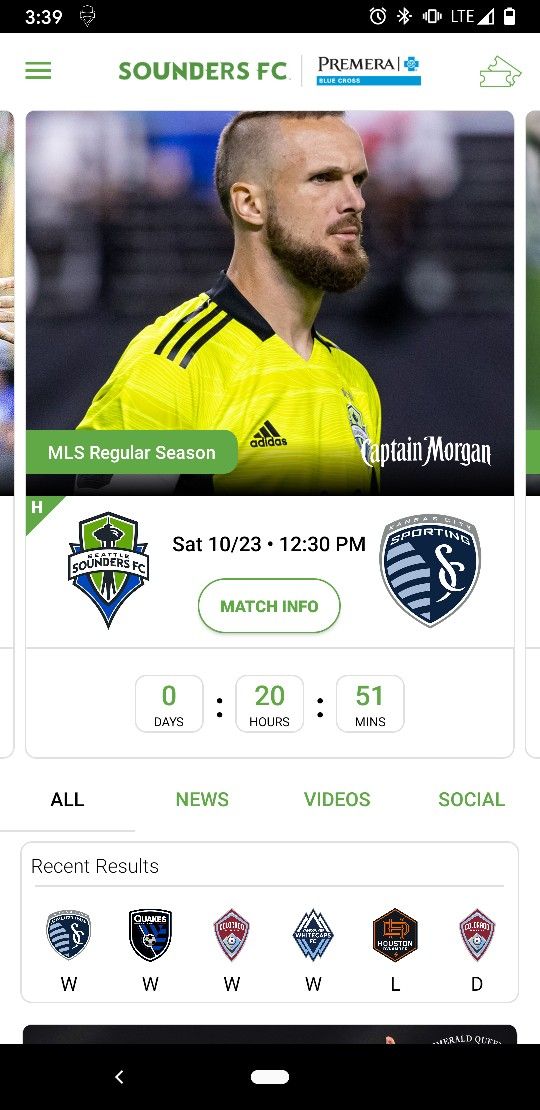 Sounders Tickets Oct 23