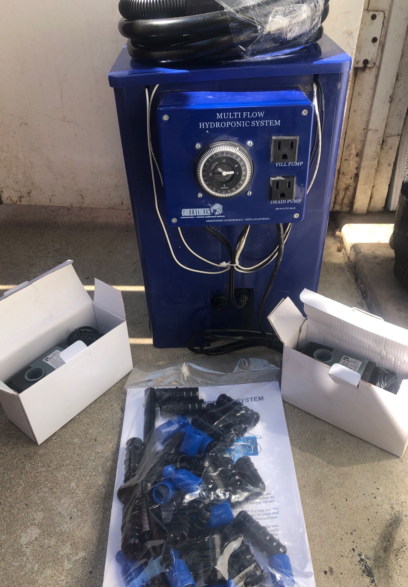 (NEW!!) Greentrees Hydroponics Multi Flow Controller Module (pumps