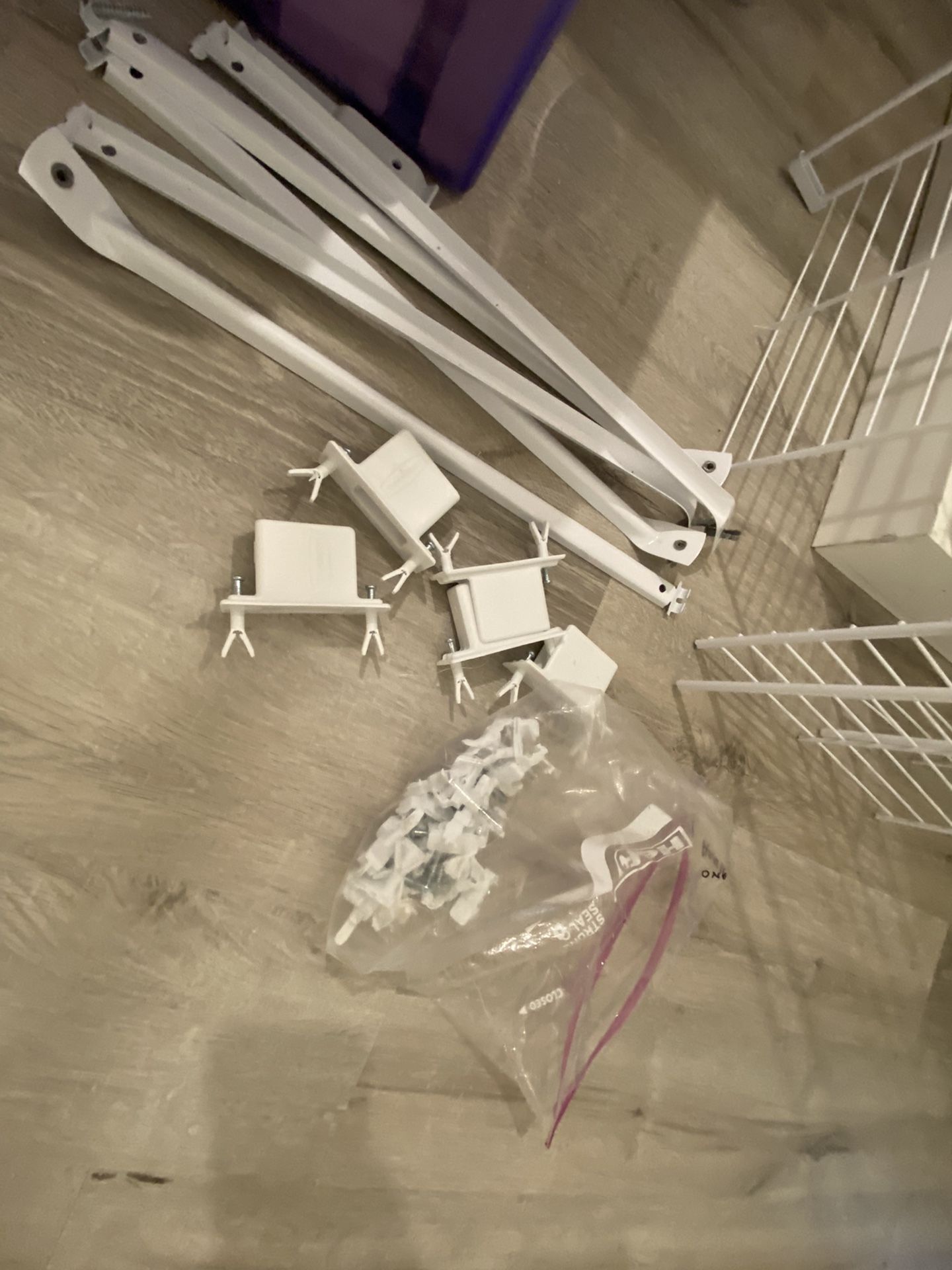 Metal Wire Shelves For Closets Or Garage