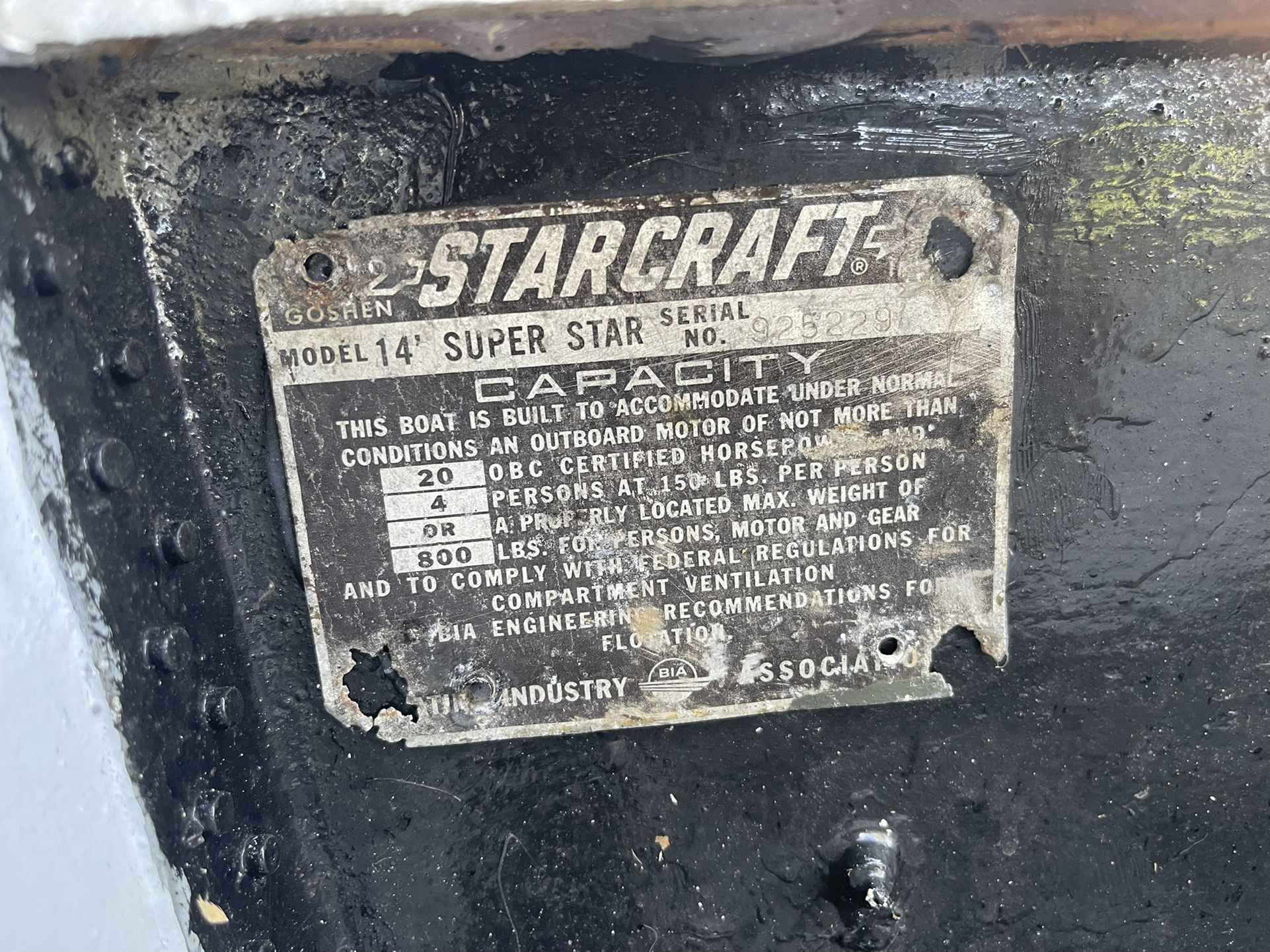1969 starcraft 14 supercraft