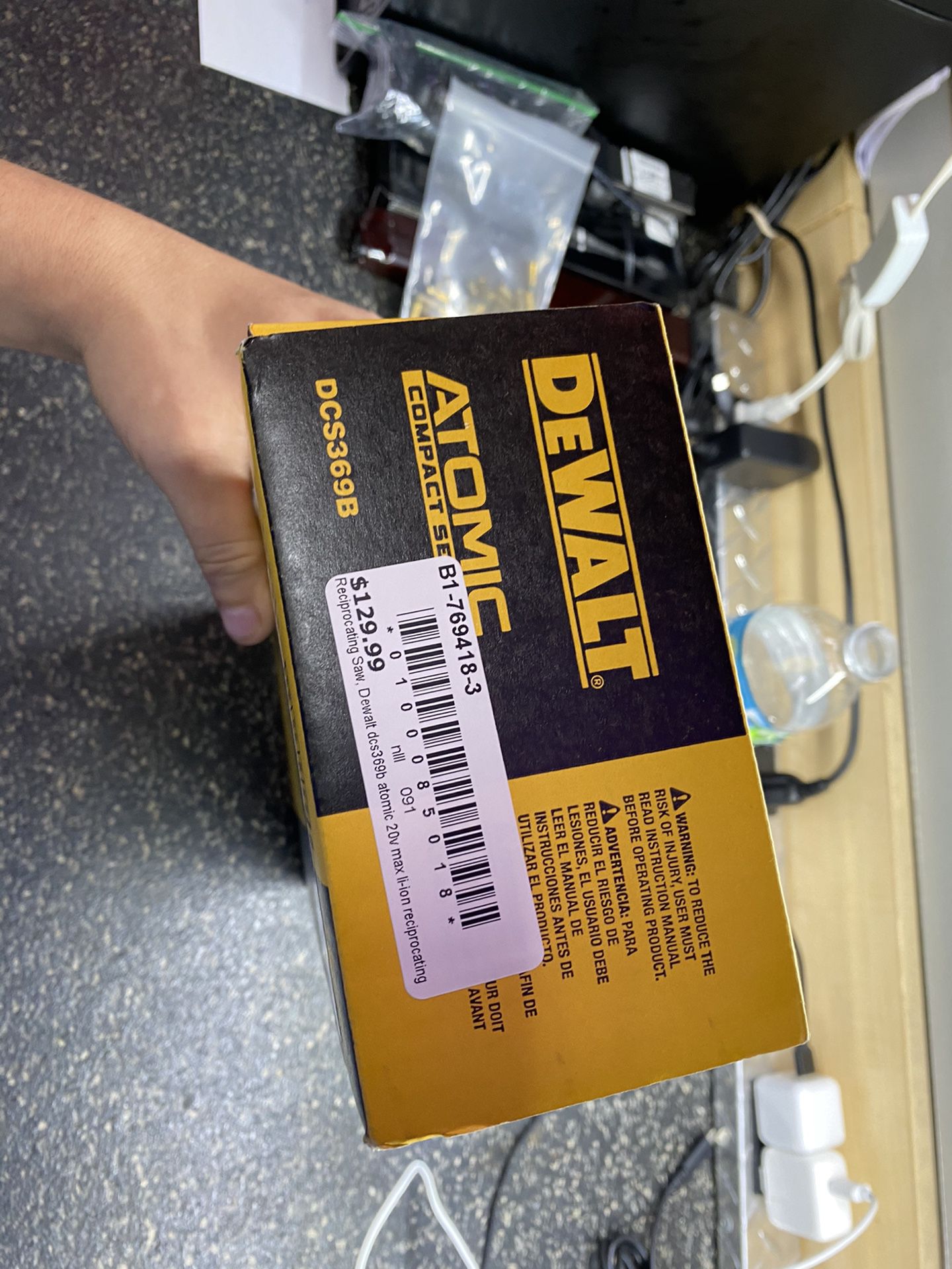 Brand New Dewalt Atomic Series One Handed Reciprocating Saw Tool Only 
