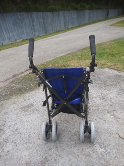 Ottobock Eco Buggy Stroller Blue and black Thumbnail