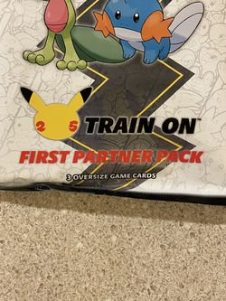 Pokémon 25th Anniversary First Partner Packs Thumbnail