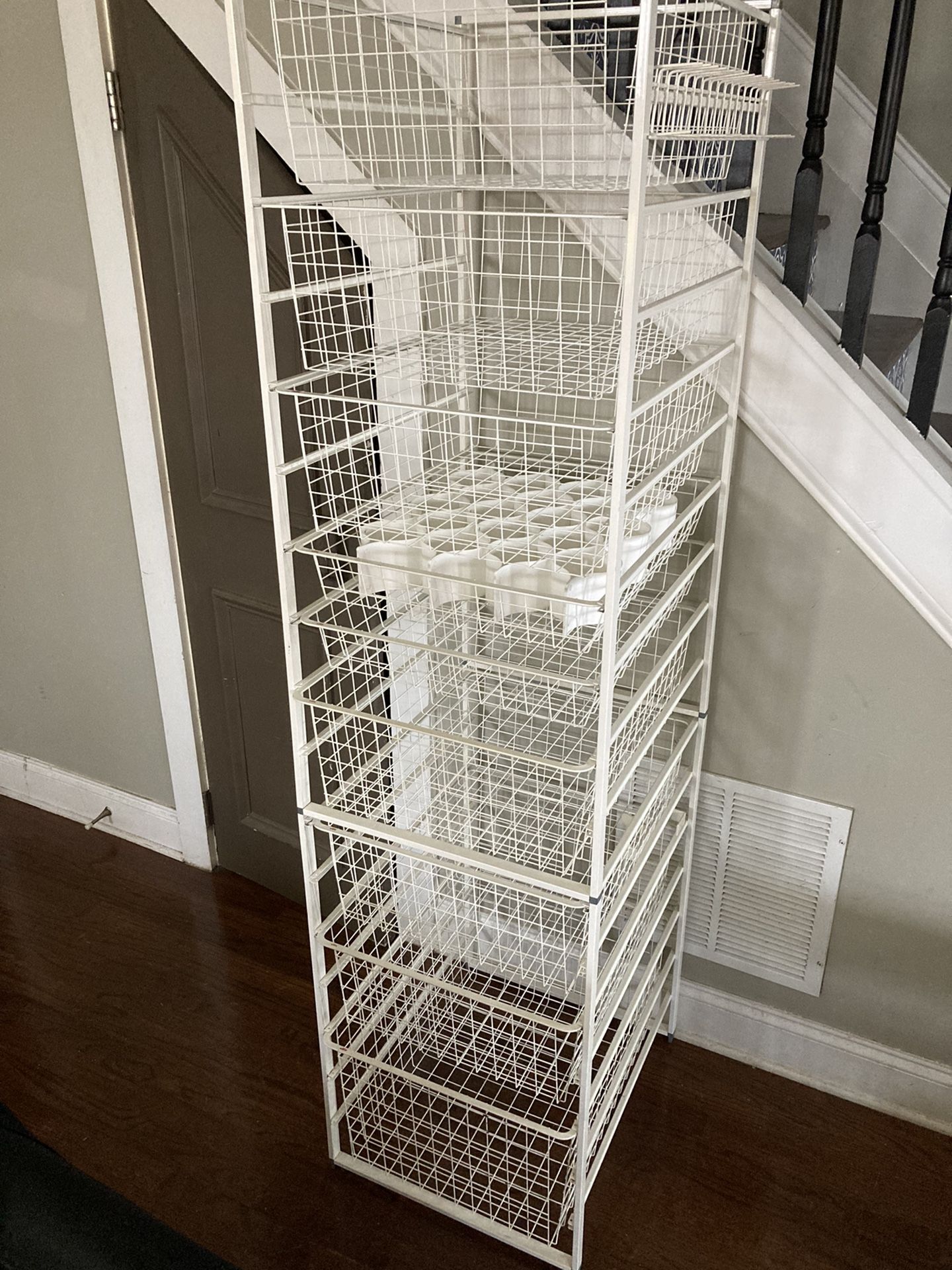 70 in Elfa 9 Drawer Shelf unit