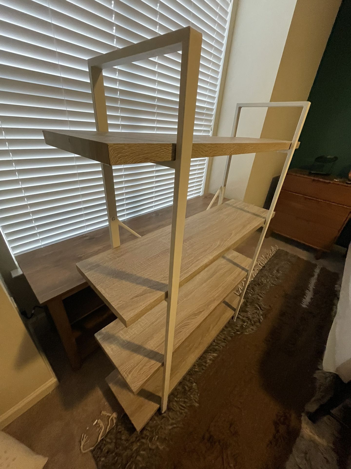 4-Shelf Metal Frame Stand