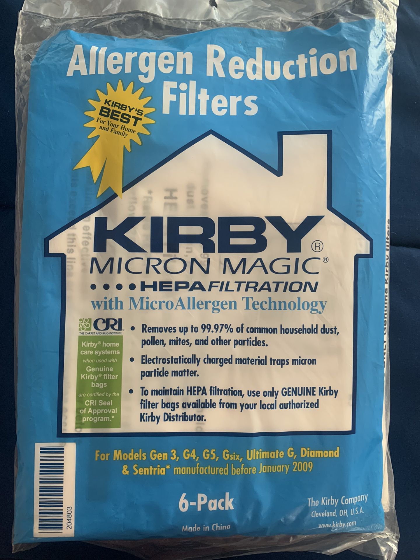 Kirby Filter Bags