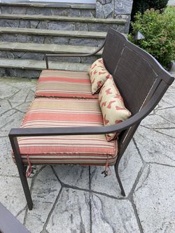 Two Benches With Cushions Thumbnail