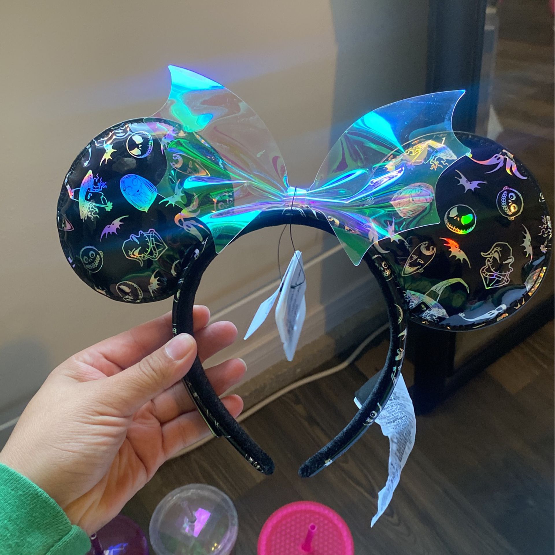 Loungefly Minnie Mouse Ears nightmare Before Christmas 