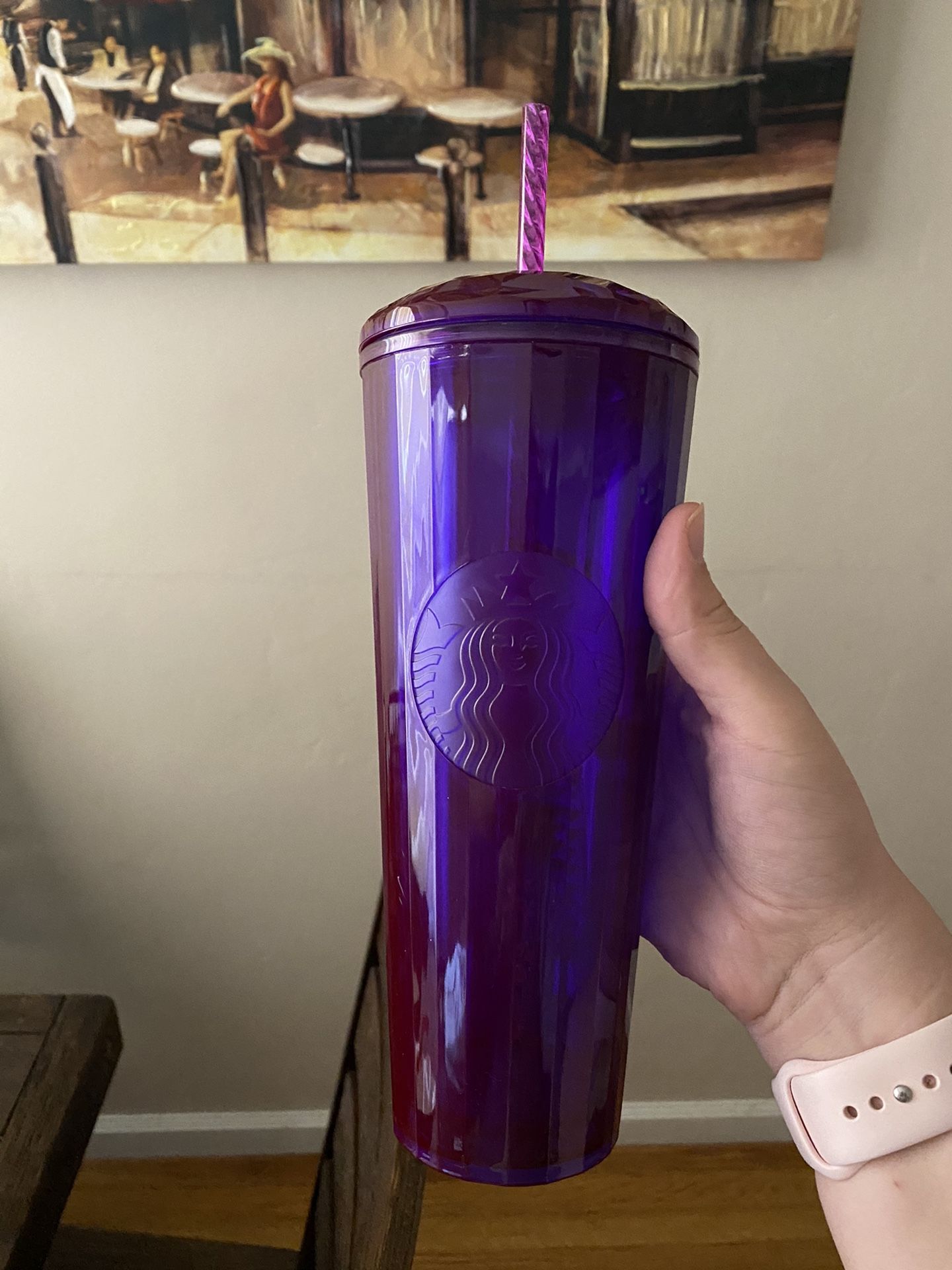 Starbucks Fall 2021 Cup Release: Purple Dome Cup