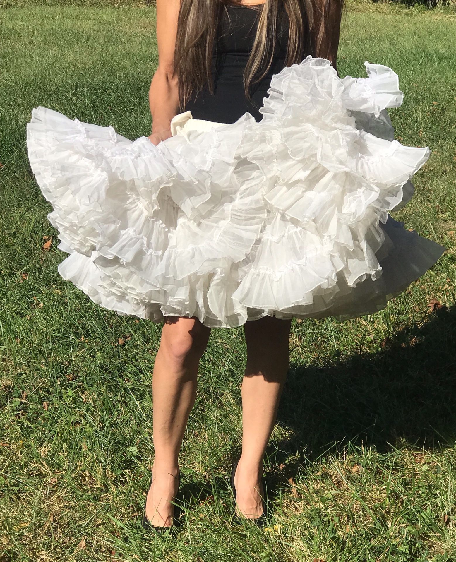 Vintage Square Dance Petticoat Skirt