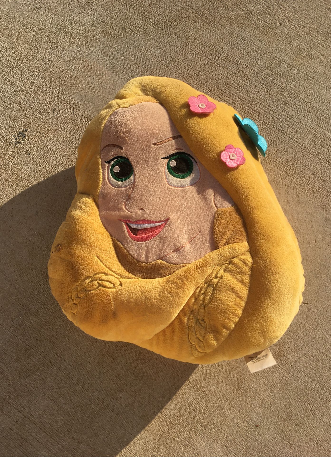 Rapunzel pillow