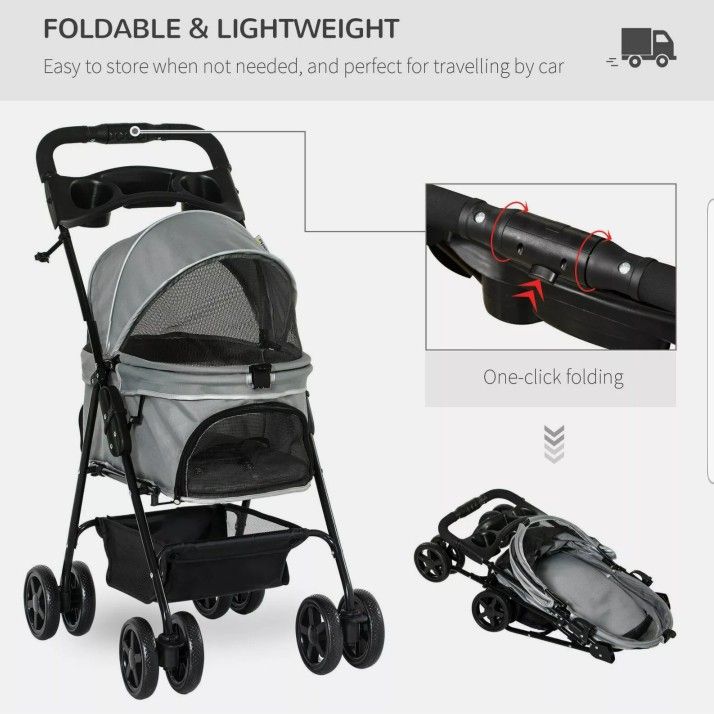 Pet Stroller; BRAND NEW, IN ORIGINAL BOX